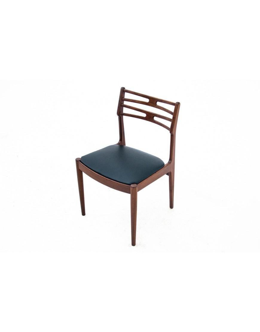 Pelle Set of chairs, Denmark, 1960s. in vendita