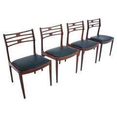 Set of chairs, Denmark, 1960s.