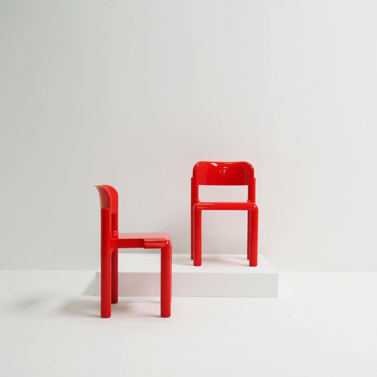 Scandinavian Modern Set of Chairs Designed by Eero Aarnio for UPO Furniture, Finland For Sale