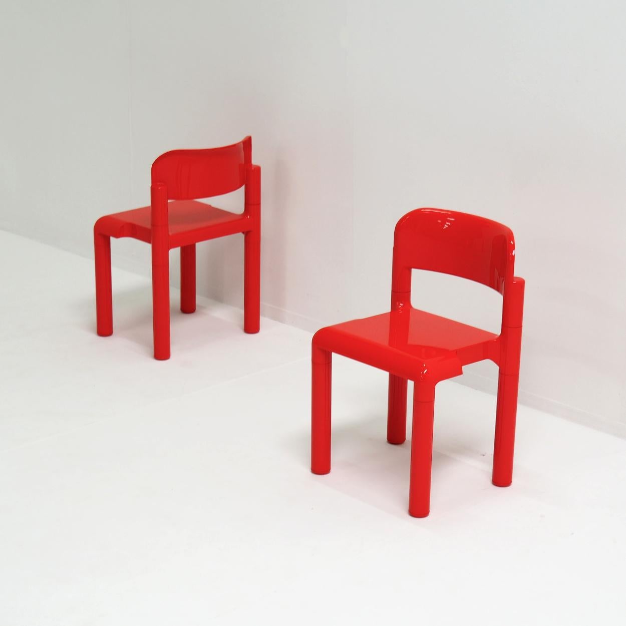 Finnish Set of Chairs Designed by Eero Aarnio for UPO Furniture, Finland For Sale