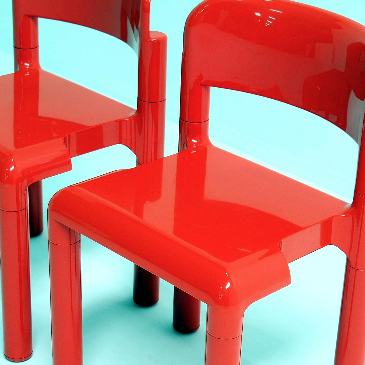 Set of Chairs Designed by Eero Aarnio for UPO Furniture, Finland For Sale 2