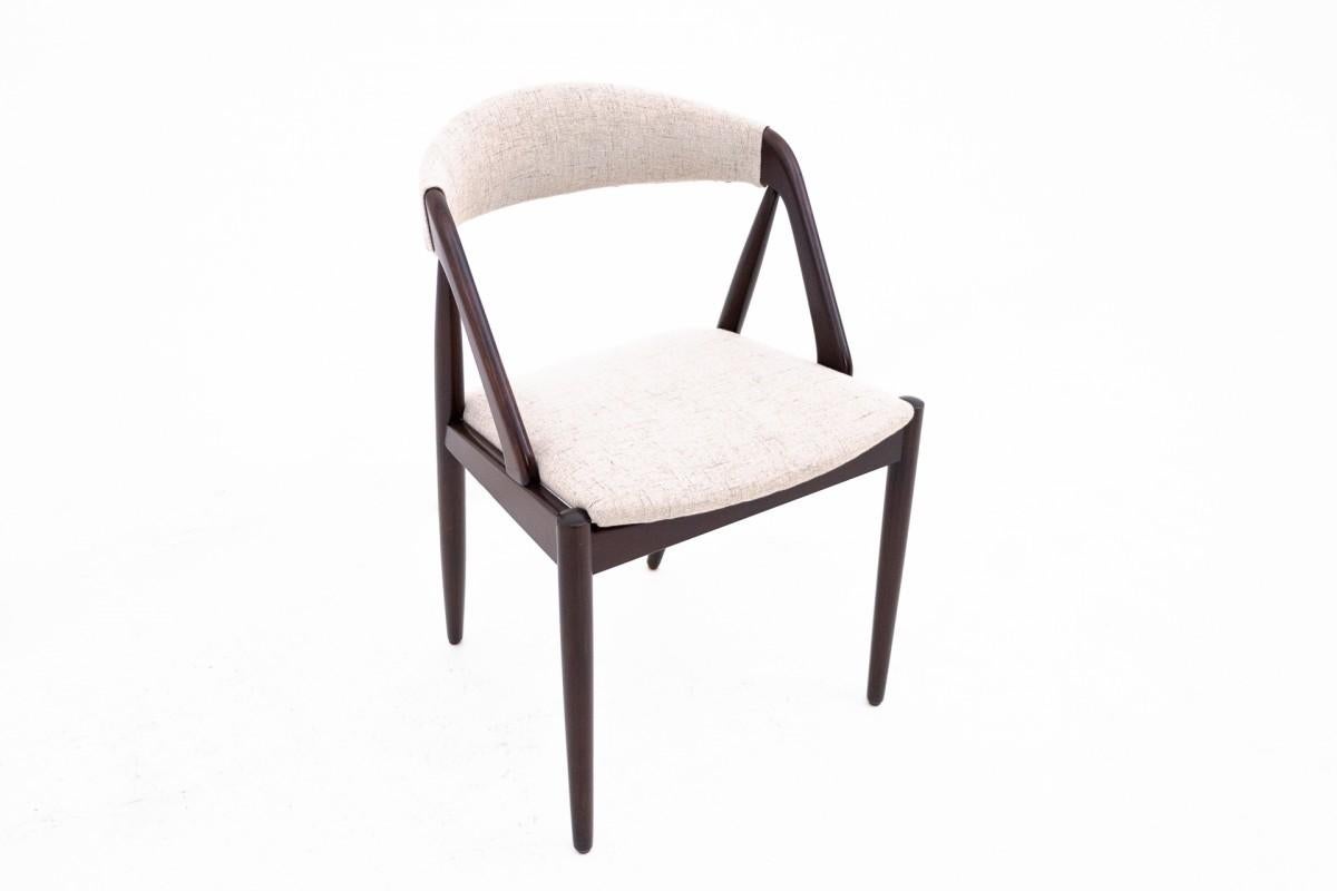 Milieu du XXe siècle Ensemble de chaises conçues par Kai Kristiansen dans les années 60, Danemark, modèle 31. Après en vente