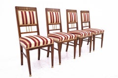 Set of chairs, Poland, 1920s.