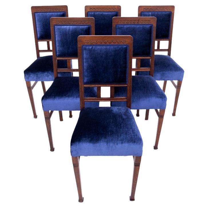 Set of chairs, Poland, 1930s.