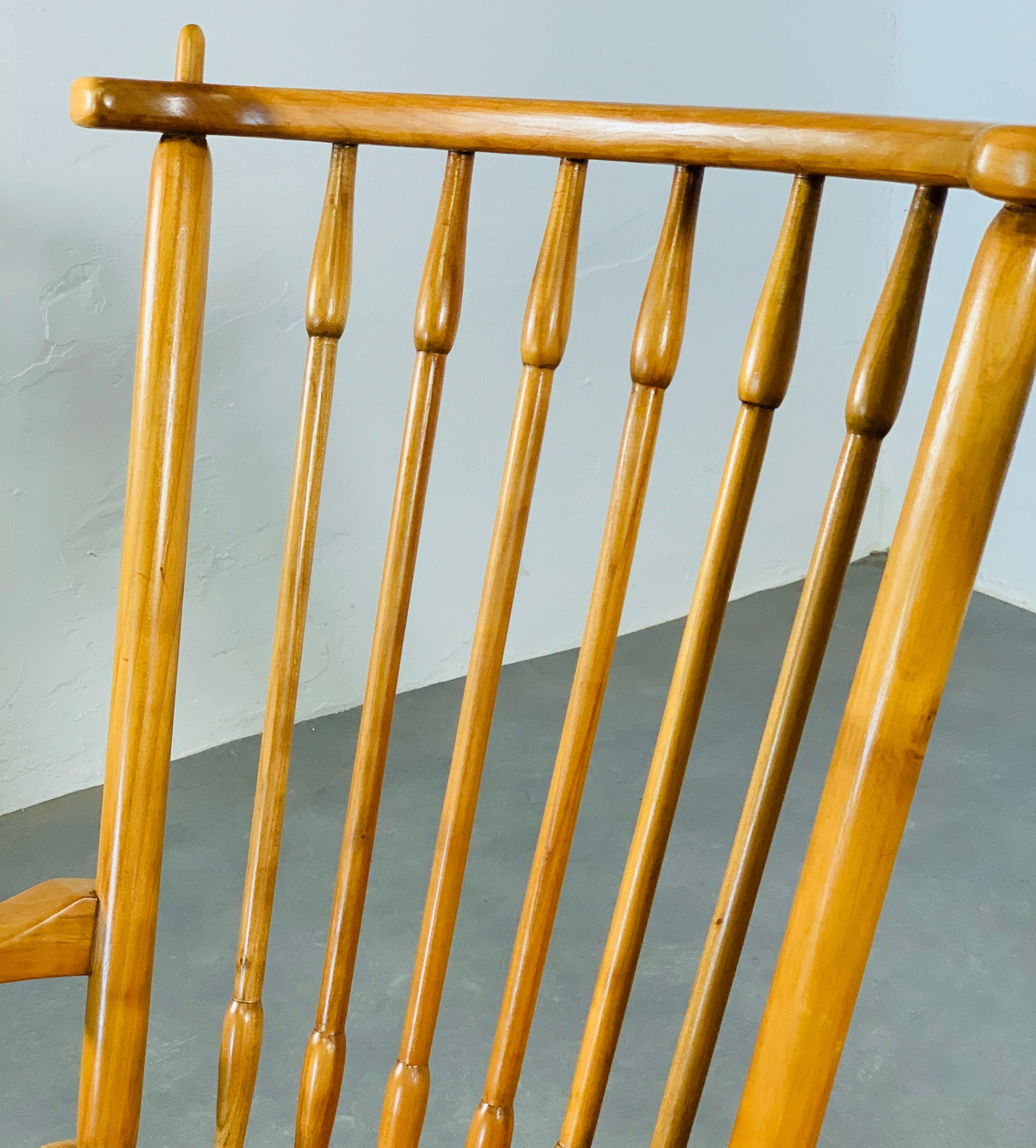 Mid-Century Modern Ensemble de fauteuils Spoke de 'de Ster' Gelderland, Pays-Bas 1960 en vente