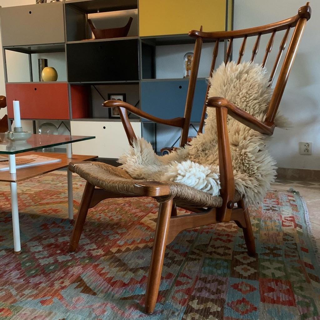 Néerlandais Ensemble de fauteuils Spoke de 'de Ster' Gelderland, Pays-Bas 1960 en vente