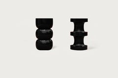 Set of Chess Piece Stool and Side Table by Panorammma