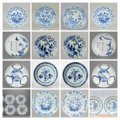 Set of Chinese Blue and White Plate for Wall Decoration Porcelain China