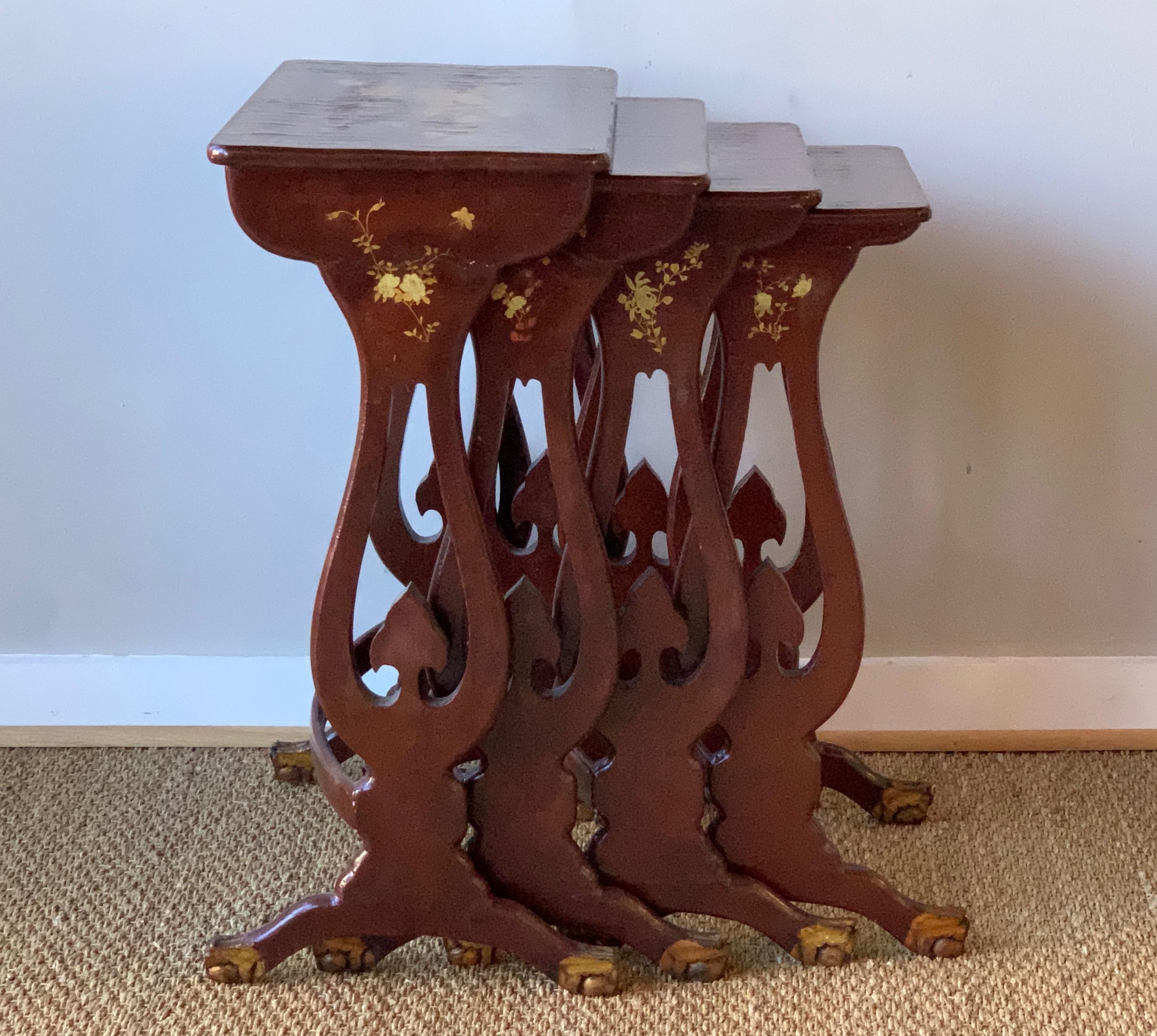 nesting tables set exporters