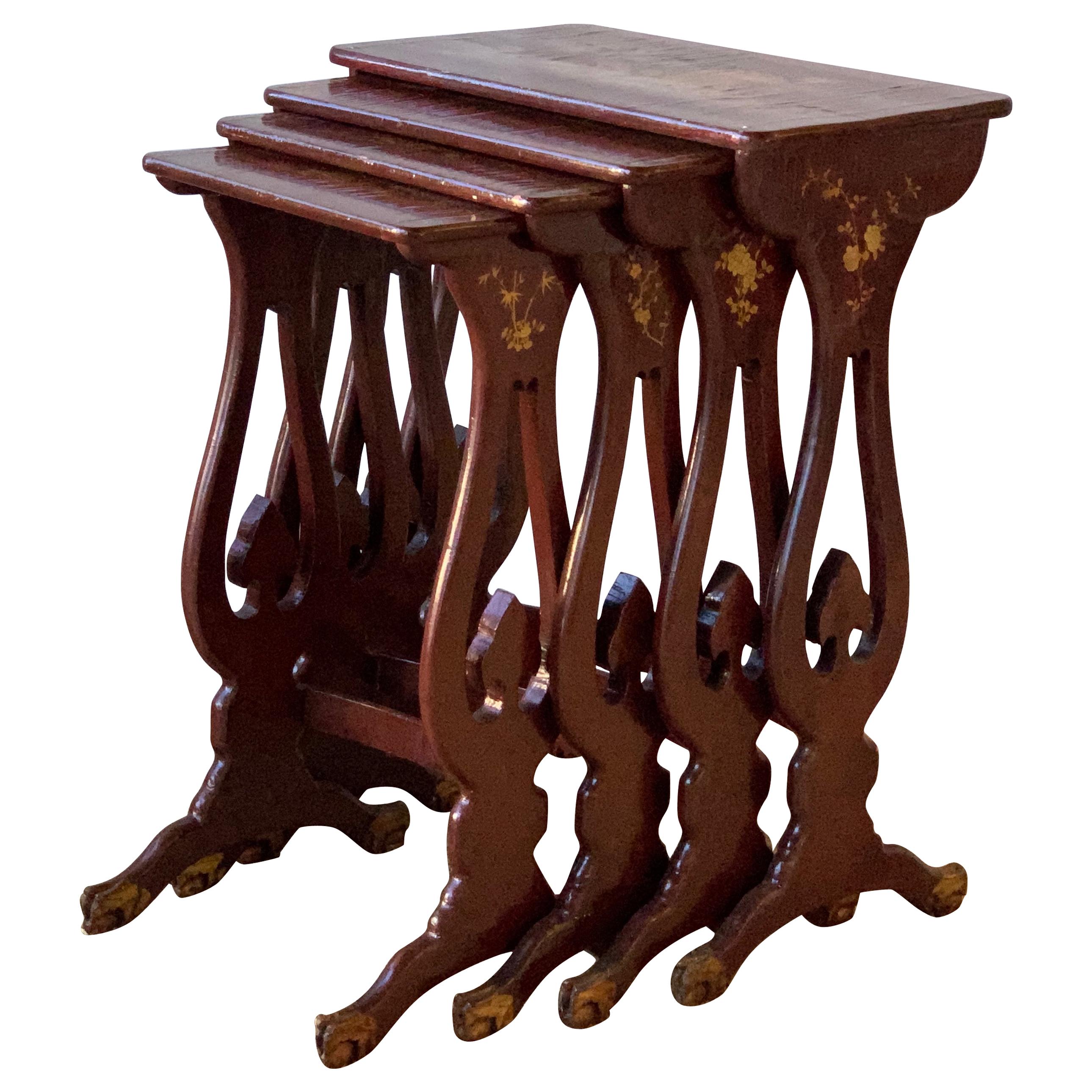 Set of Chinese Export Nesting Tables