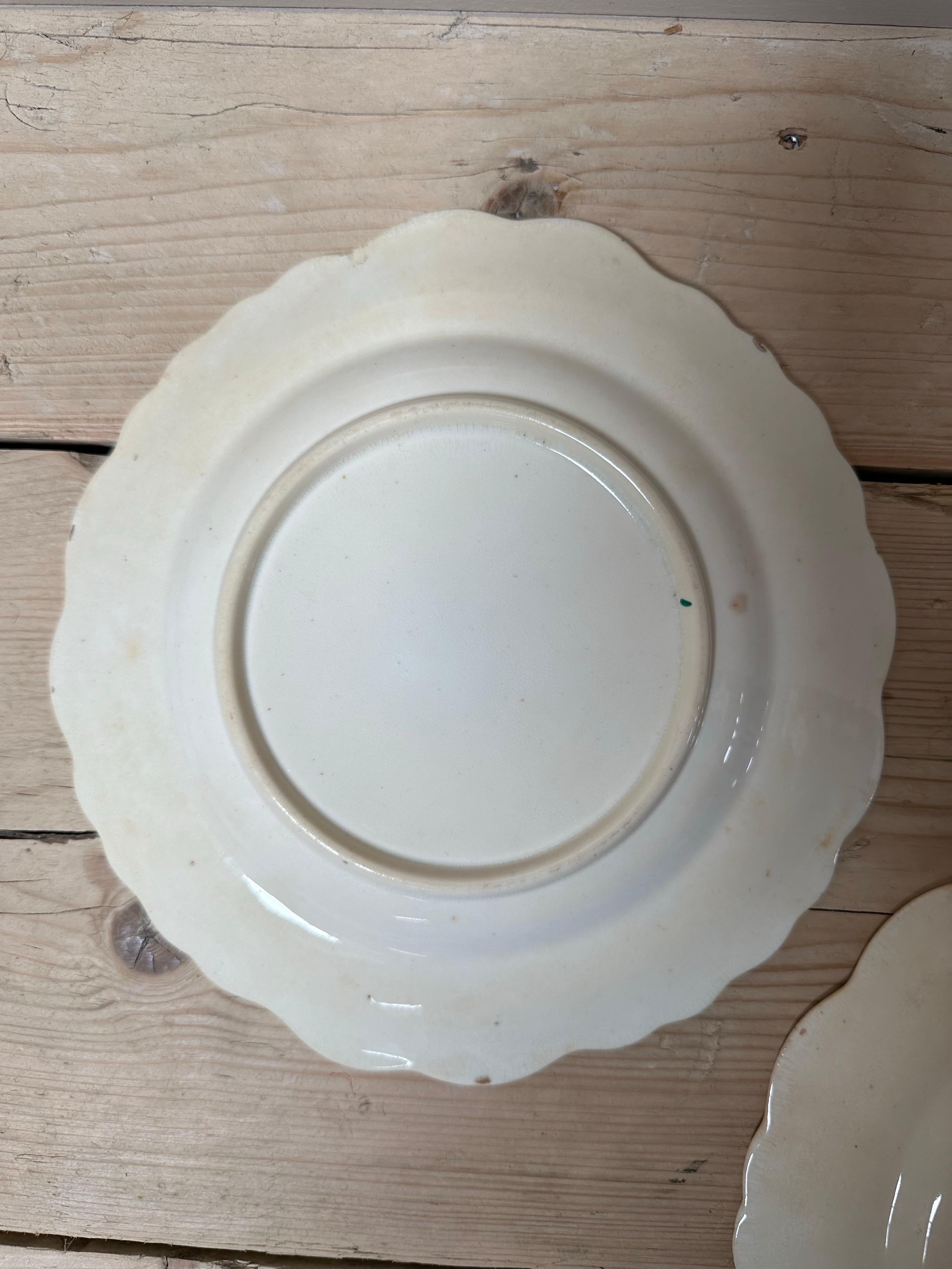 Set of Chinese Famille Rose Pattern Side Plates, Late 19th Century For Sale 12
