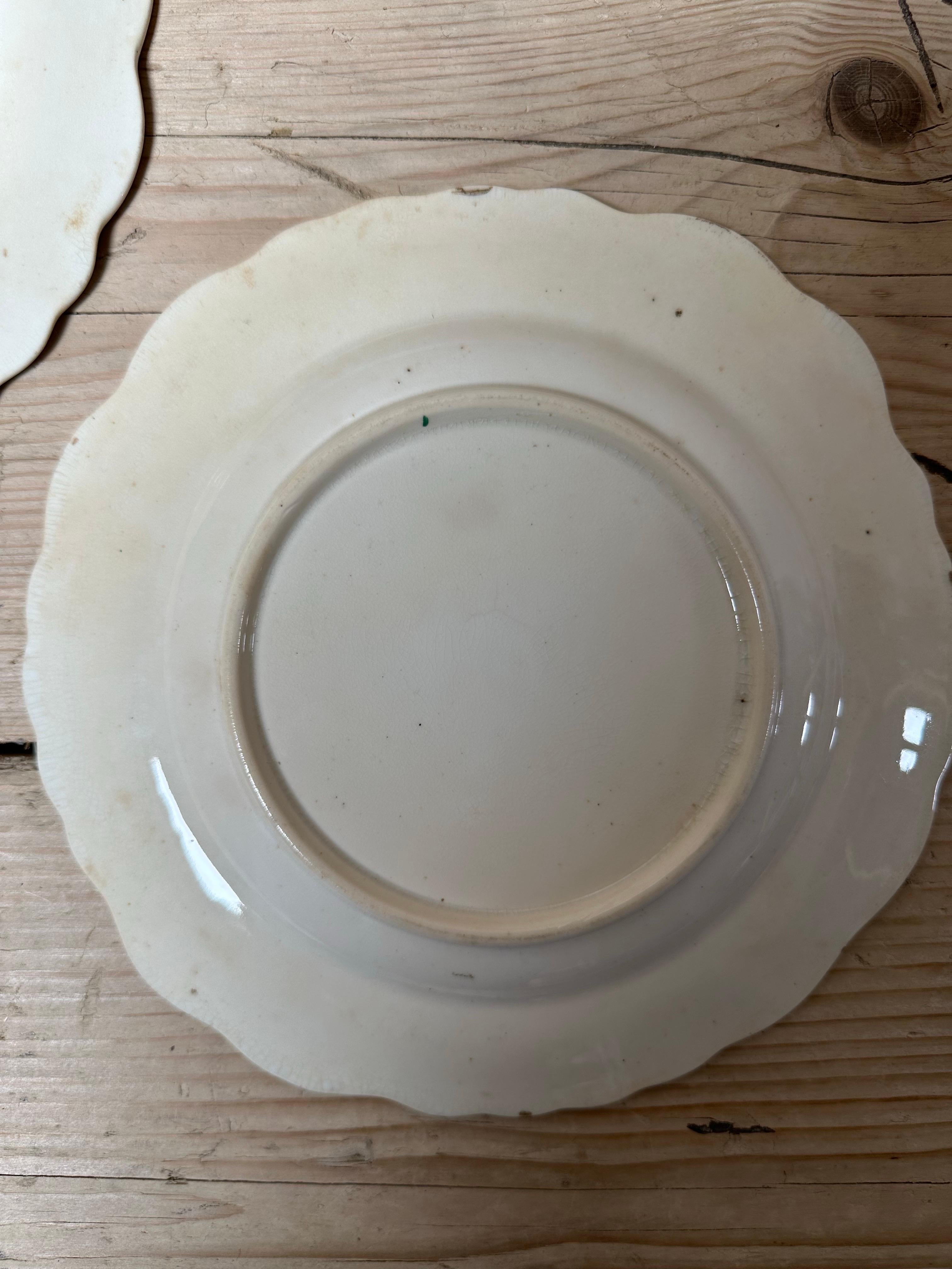 Set of Chinese Famille Rose Pattern Side Plates, Late 19th Century For Sale 13