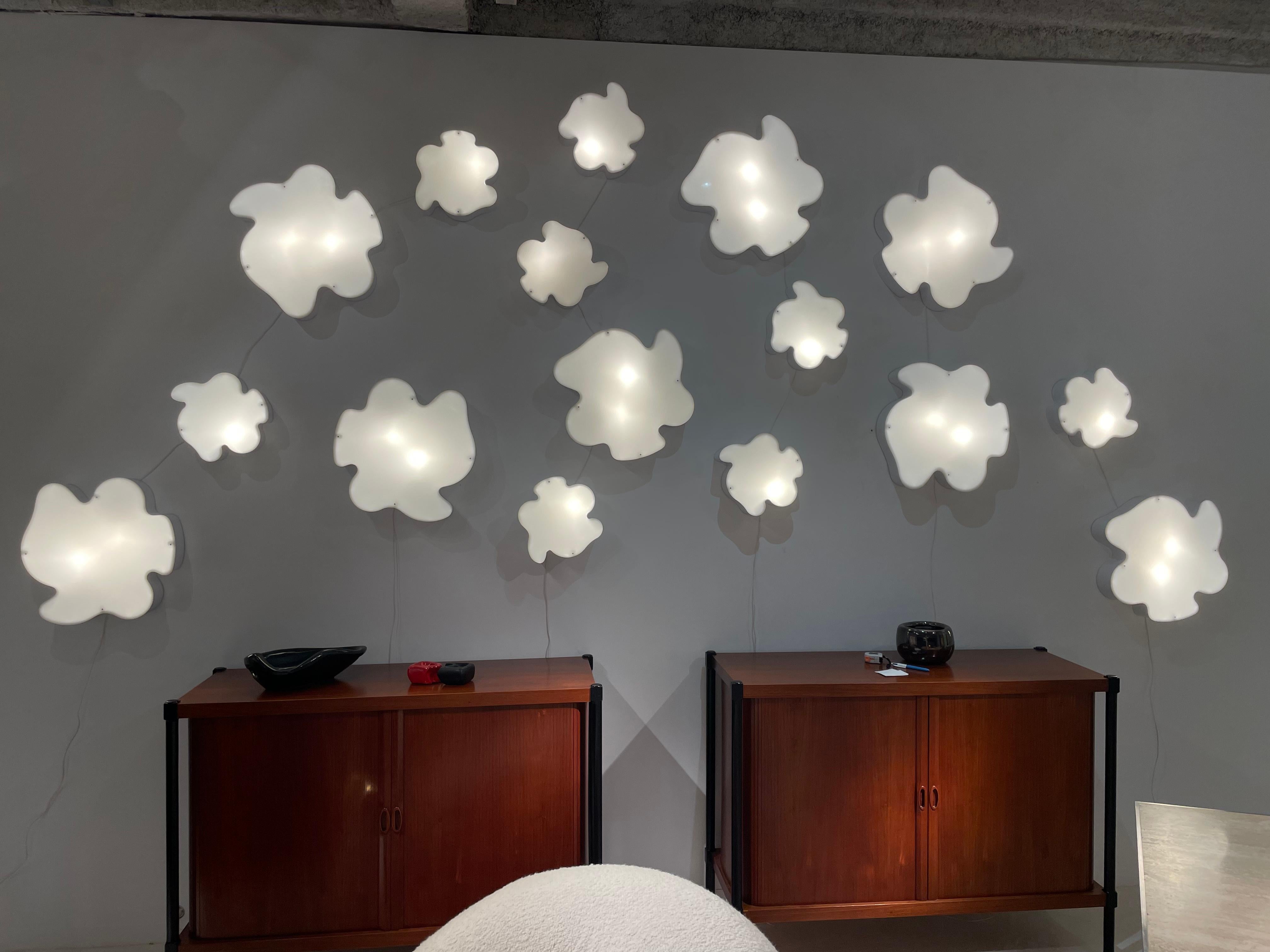 Set of Cloud Wall Lights For Sale 3