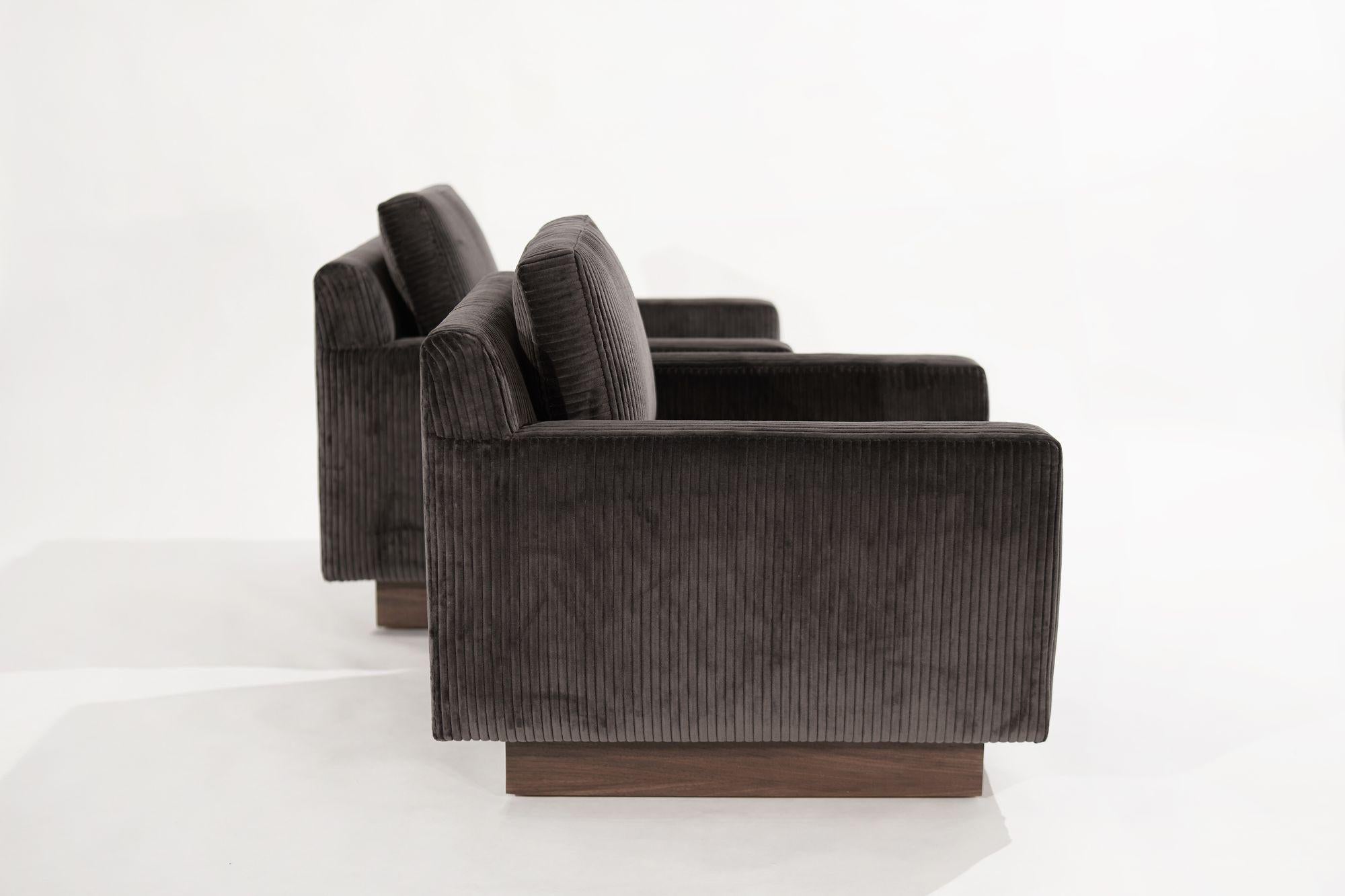 20th Century Set of Club Chairs by Harvey Probber, C. 1950s