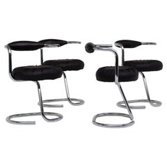 Set of Cobra Chairs by Giotto Stoppino