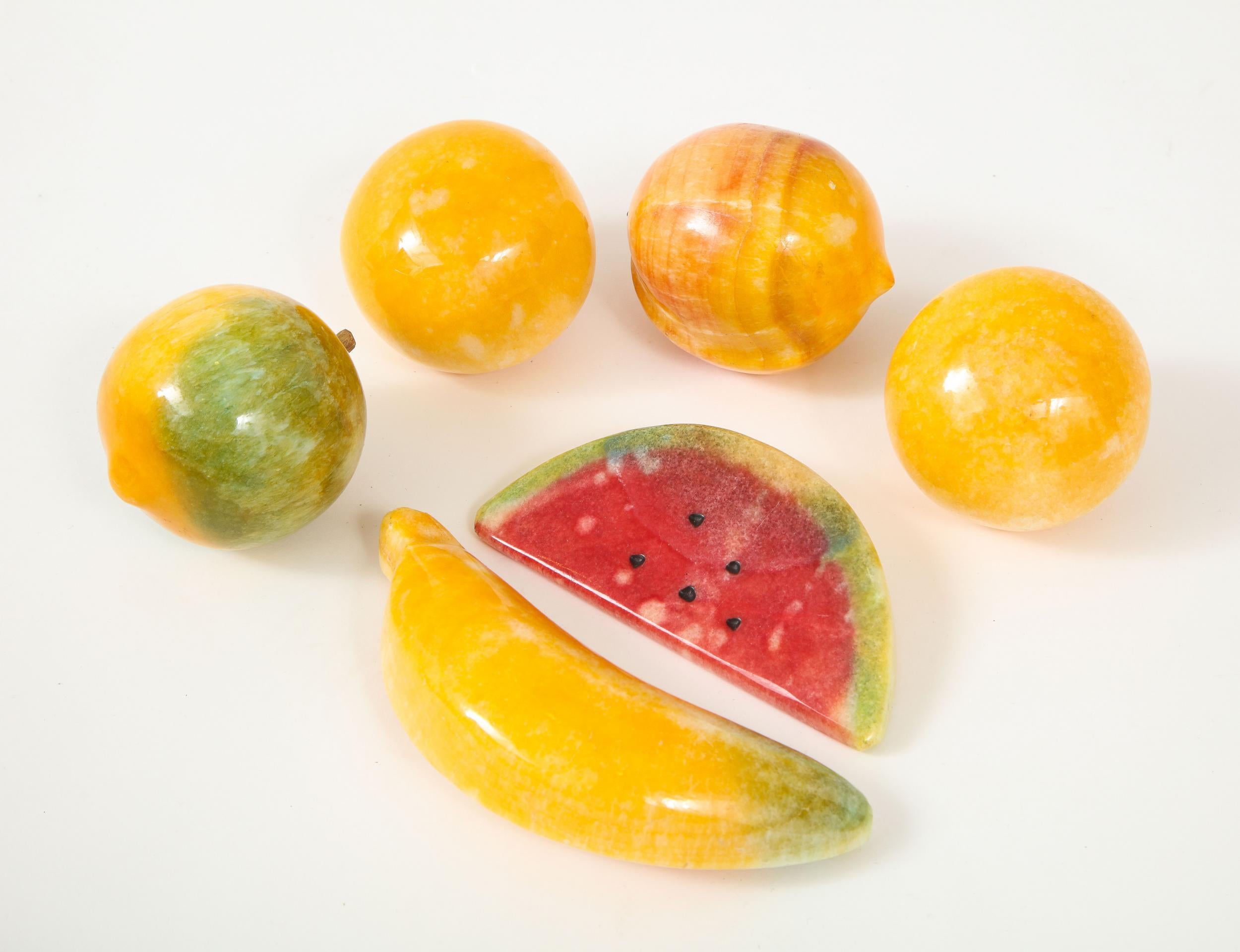 Mexican Set of Colorful Stone Fruit