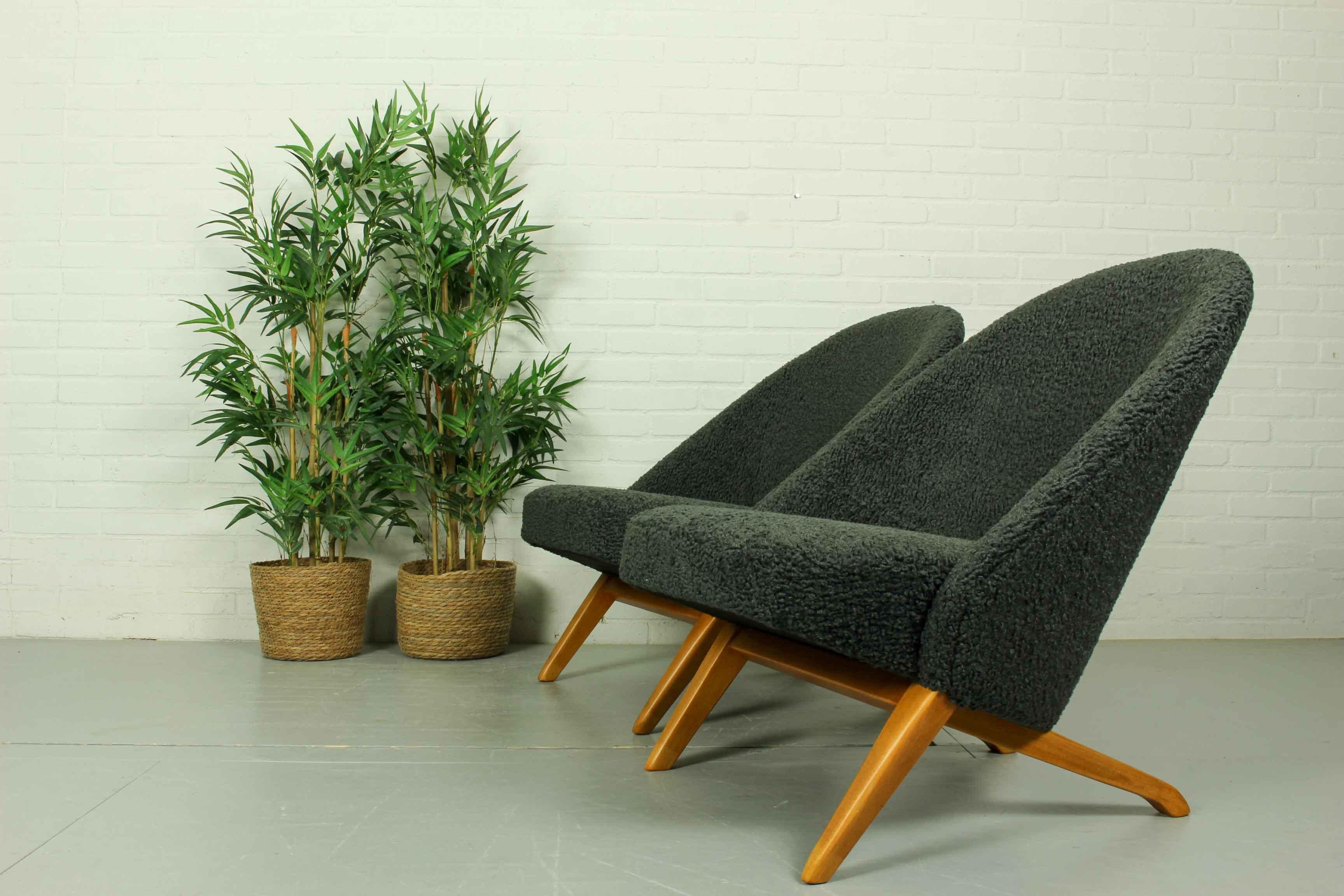 Set of Congo Lounge Chairs by Theo Ruth for Artifort, 1950s 1