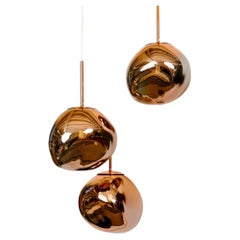 Set Of Copper Pendants, Tom Dixon