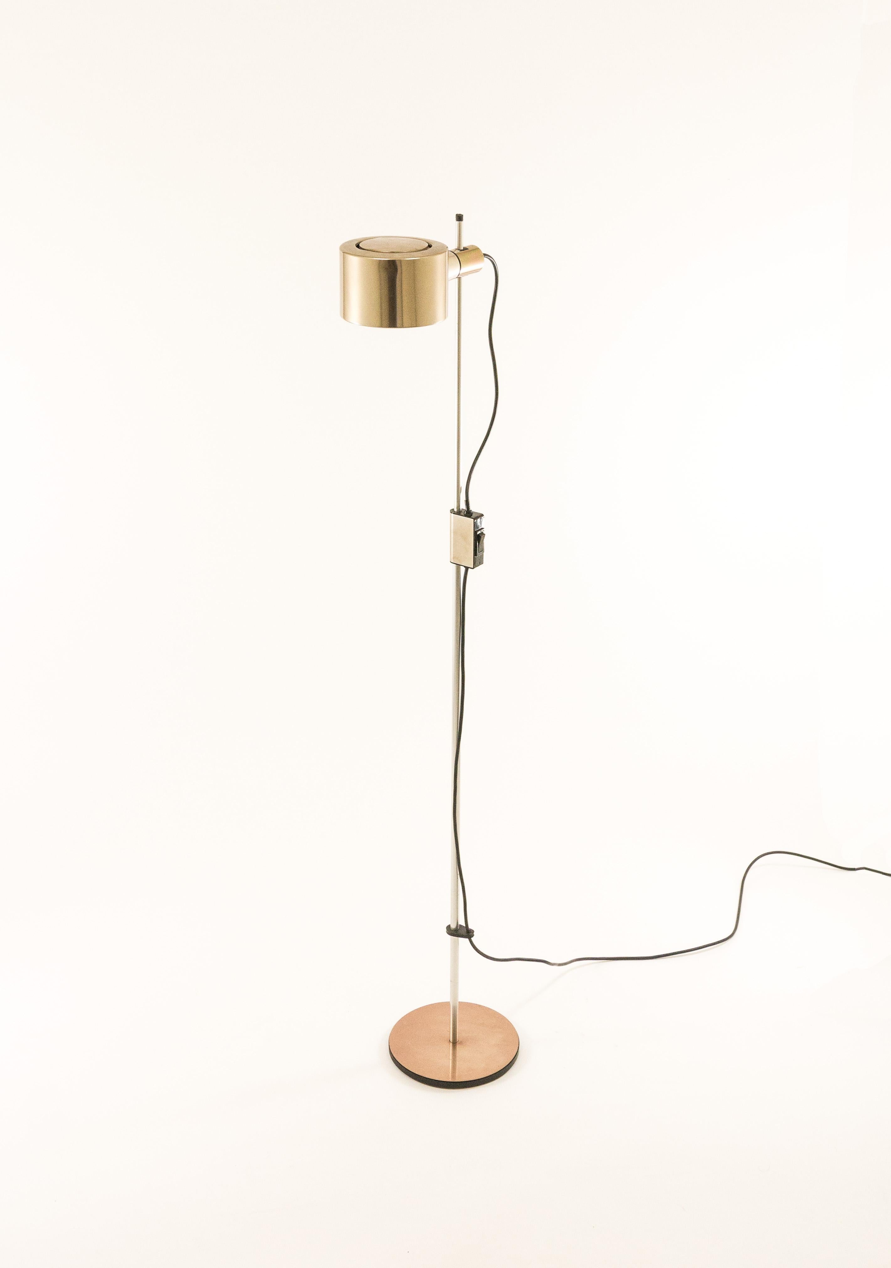 Mid-20th Century Set of Copper Plated Floor Lamps by Ronald Homes for Conelight Limited, 1960s For Sale