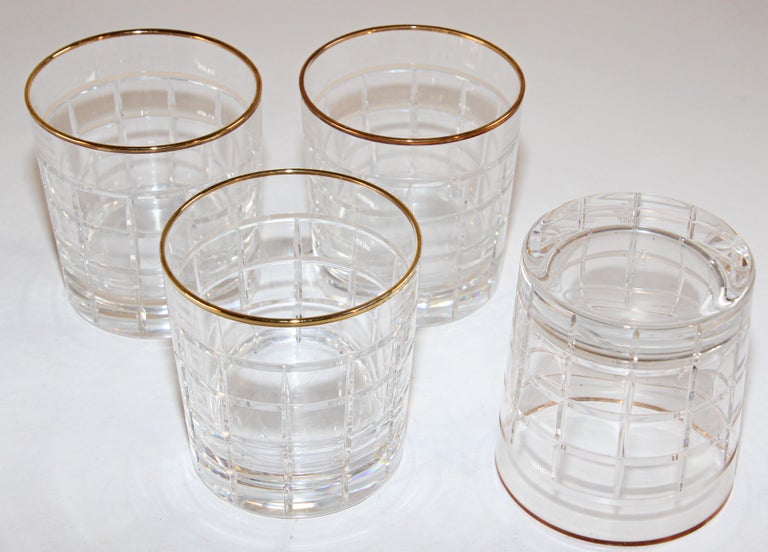 Set of Cut Crystal Double Old-Fashioned Whiskey Glasses by Ralph Lauren at  1stDibs | ralph lauren glassware, ralph lauren whiskey glasses, ralph lauren  glen plaid whiskey glasses