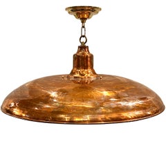 Set of Danish Copper Light Fixtures, Sold Individually