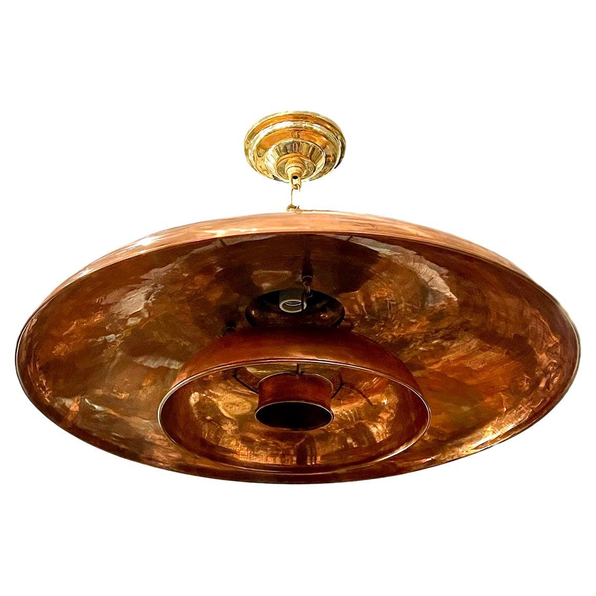 Set of Danish Copper Light Fixtures, Sold Individually For Sale