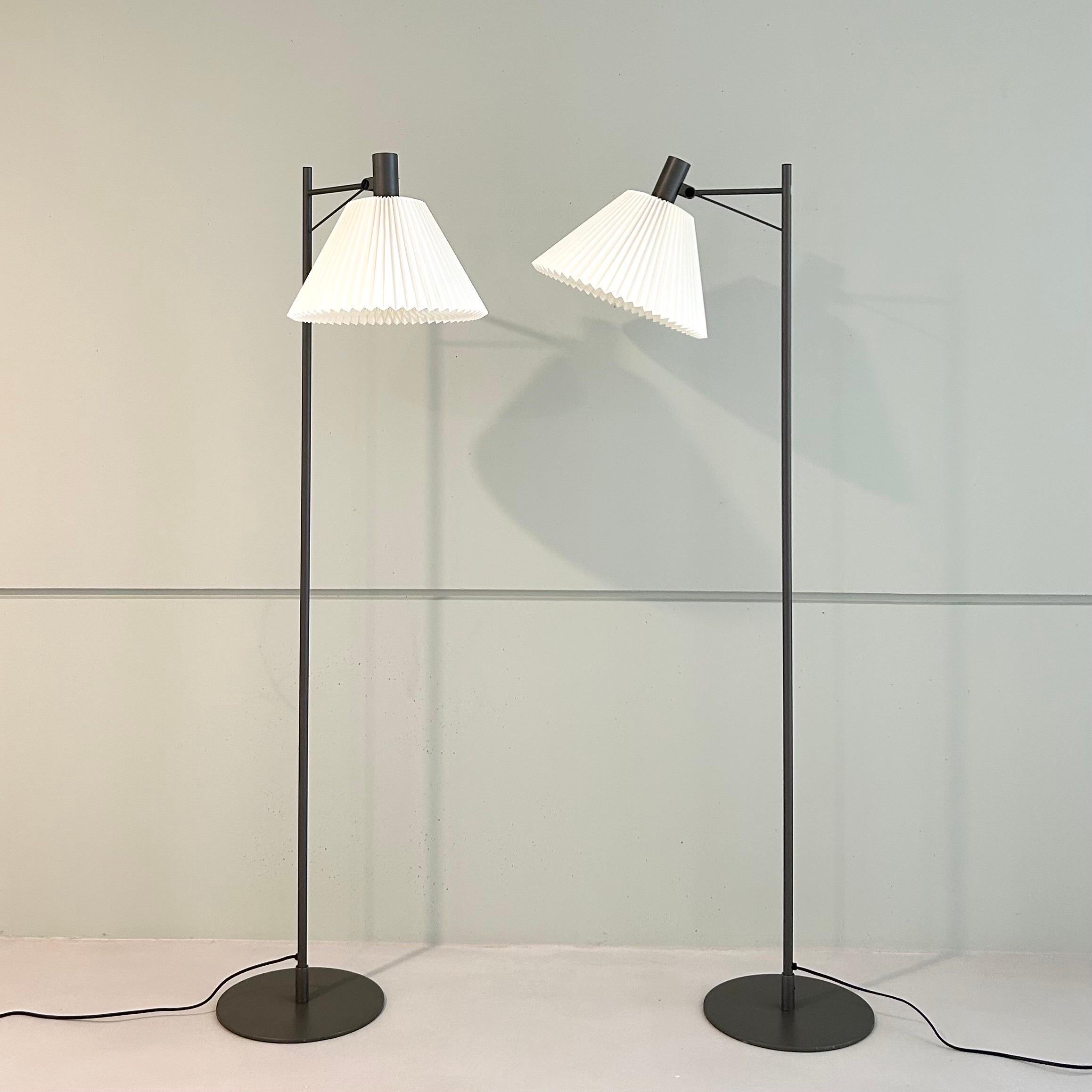 Set of Danish Modern Le Klint Floor Lamps, 1970s, Denmark For Sale 5