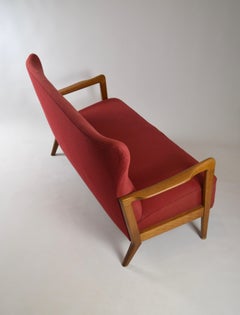 Set of Danish Sofa and Lounge Chair by Søren Hansen for Fritz Hansen, 1940s