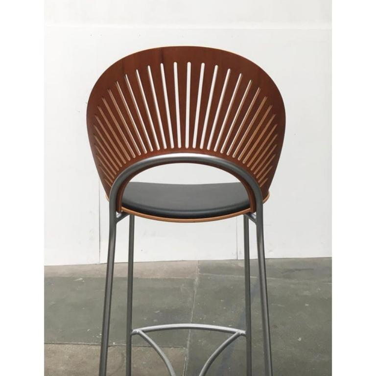 Set of Danish Trinidad Barstools by Nanna Ditzel for Fredericia, 1990s For Sale 5