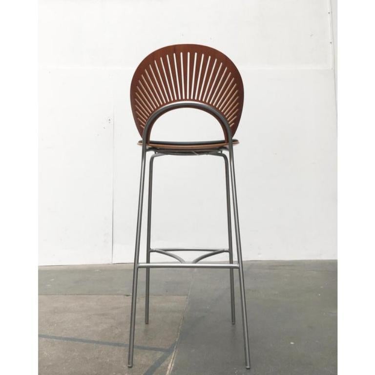 Set of Danish Trinidad Barstools by Nanna Ditzel for Fredericia, 1990s For Sale 6