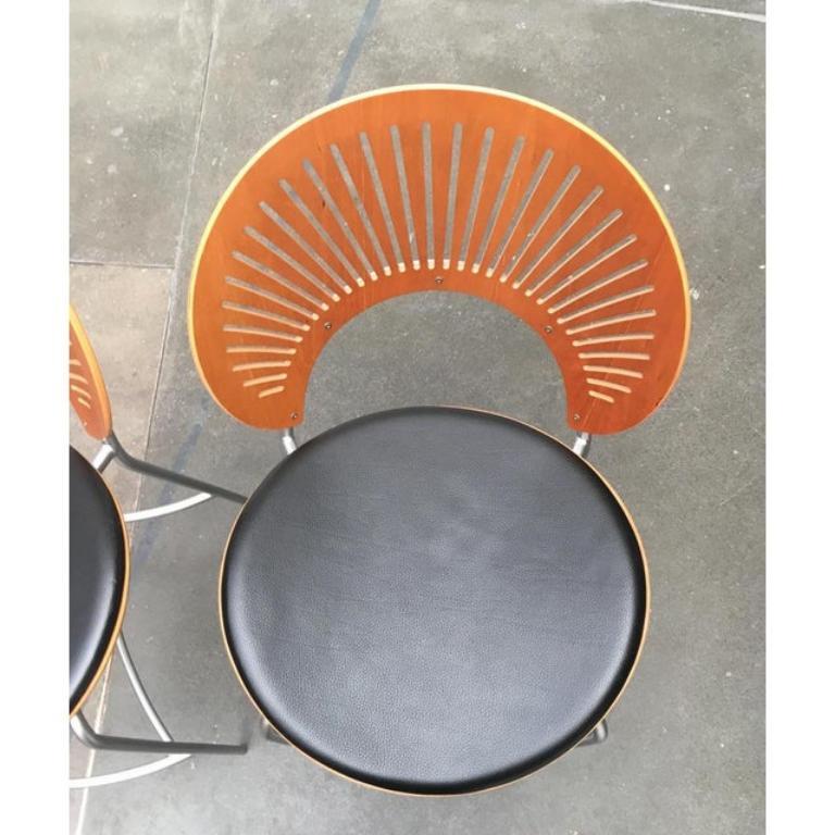 Set of Danish Trinidad Barstools by Nanna Ditzel for Fredericia, 1990s For Sale 3