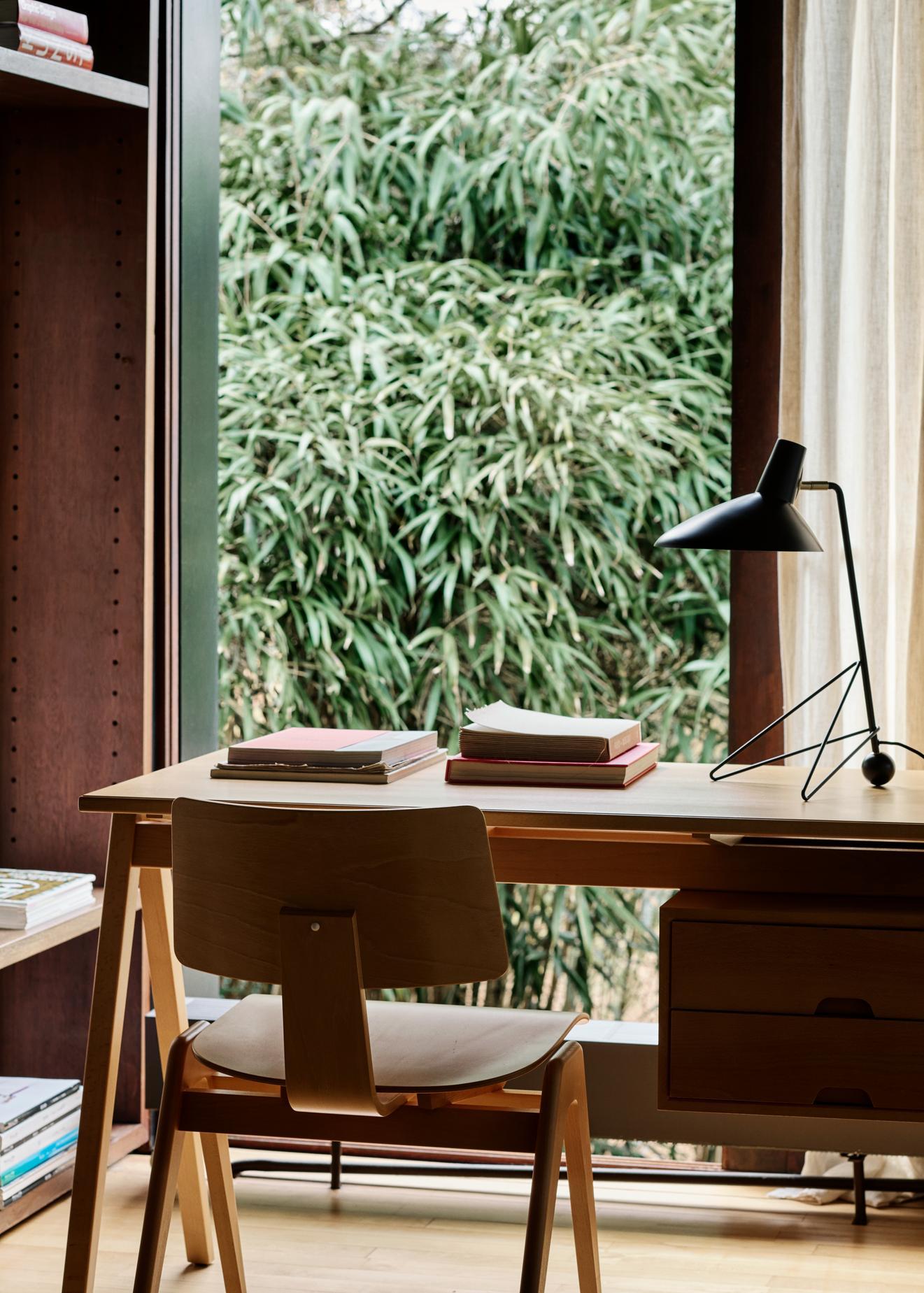 Mid-Century Modern Set of Daystak Table and Chair - Beech - by Robin Day for &Tradition For Sale