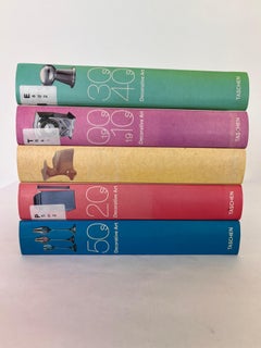 SET of Decorative Art books by Charlotte a Peter Fiell / Taschen