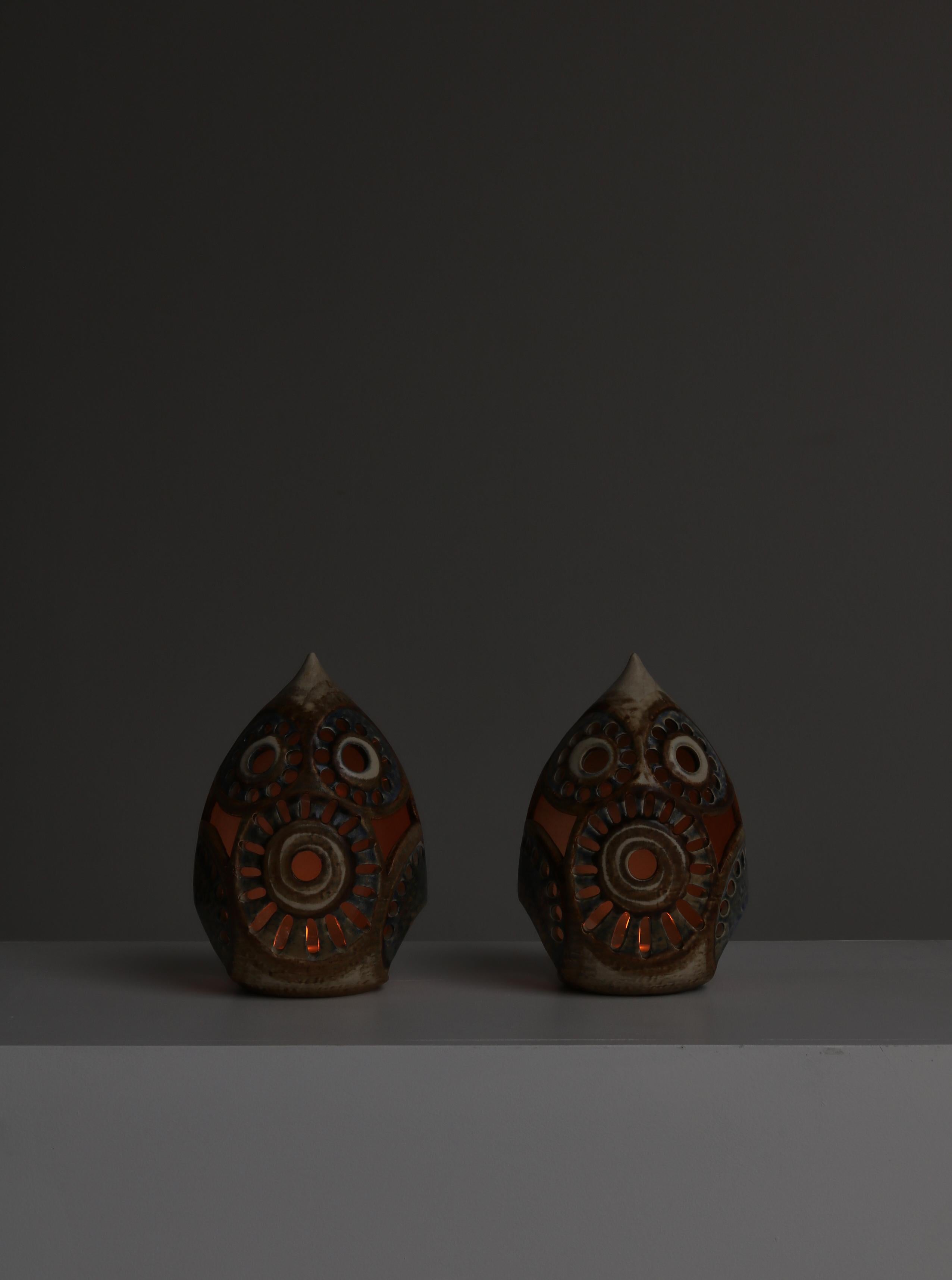 Danish Set of Decorative Stoneware 