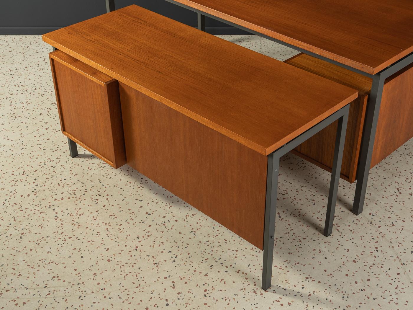 Mid-20th Century Set of Desks by Herbert Hirche for Holzäpfel 1950s For Sale