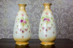Set of Devon Ware Vases from the 1920s