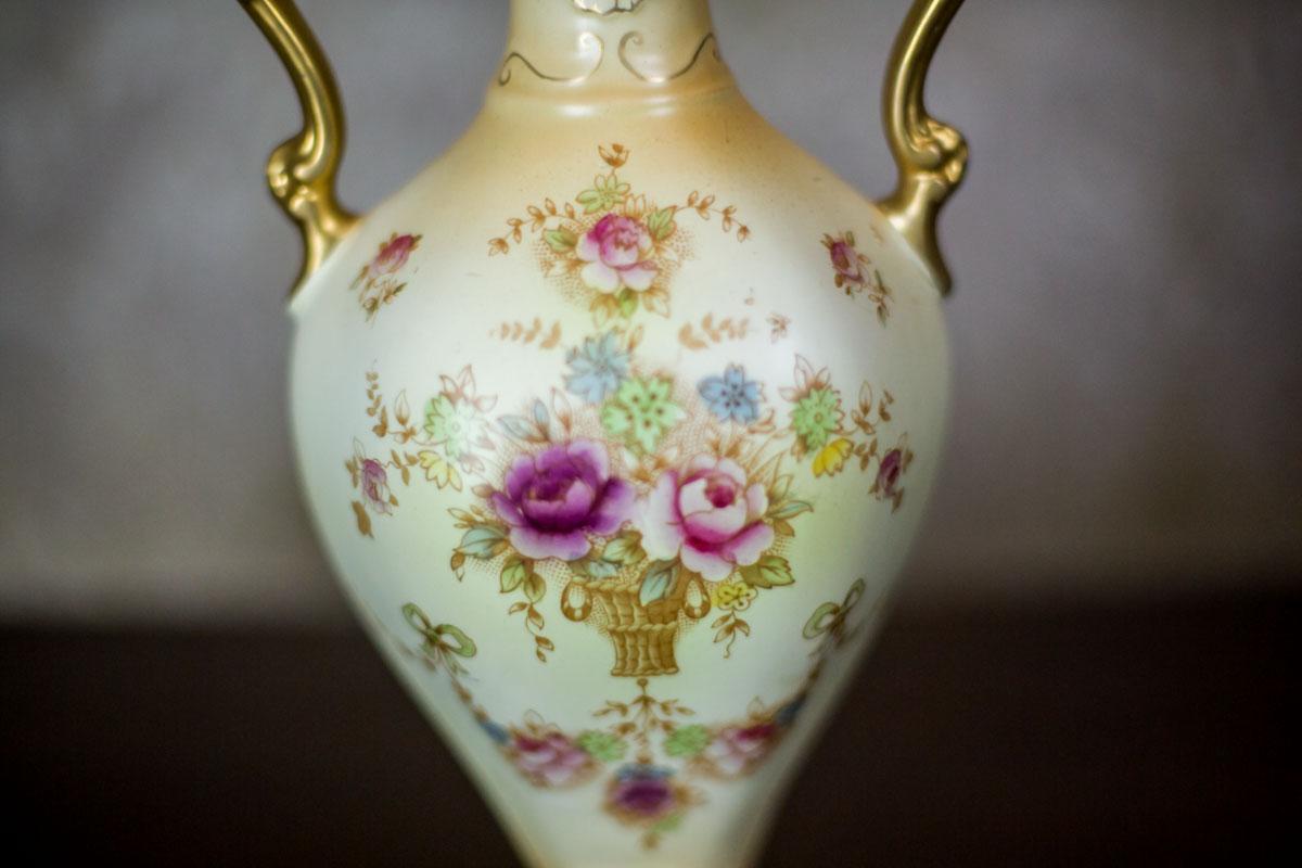 Ceramic Set of Devon Ware Vases from the 1920s For Sale