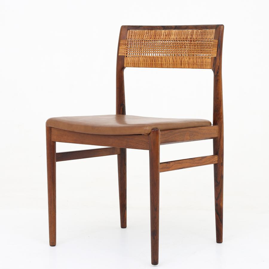 Scandinavian Modern Set of Dining Chair by Erik Wørts