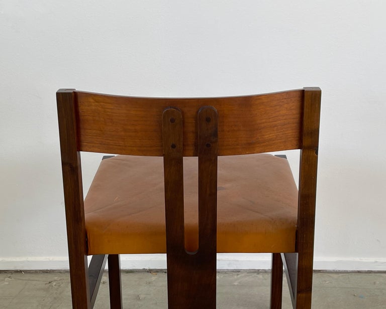 Mid-20th Century Set of Dining Chairs by Ammanati Titina, Vitelli Giampiero For Sale