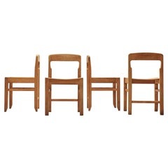 Set of Dining Chairs by Guillerme et Chambron