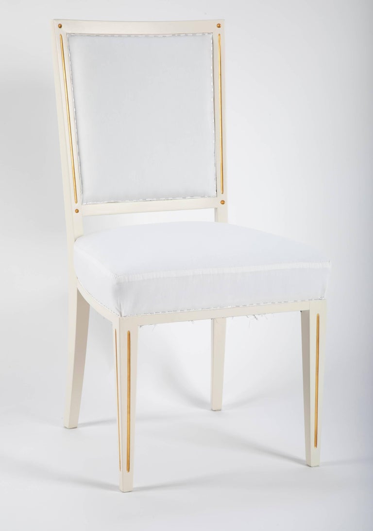 A Set of Dining Chairs From Bellevue Palace / Berlin by Carl-Heinz Schwennicke A Set of Dining Chairs From Bellevue Palace / Berlin by Carl-Heinz Schwennicke
