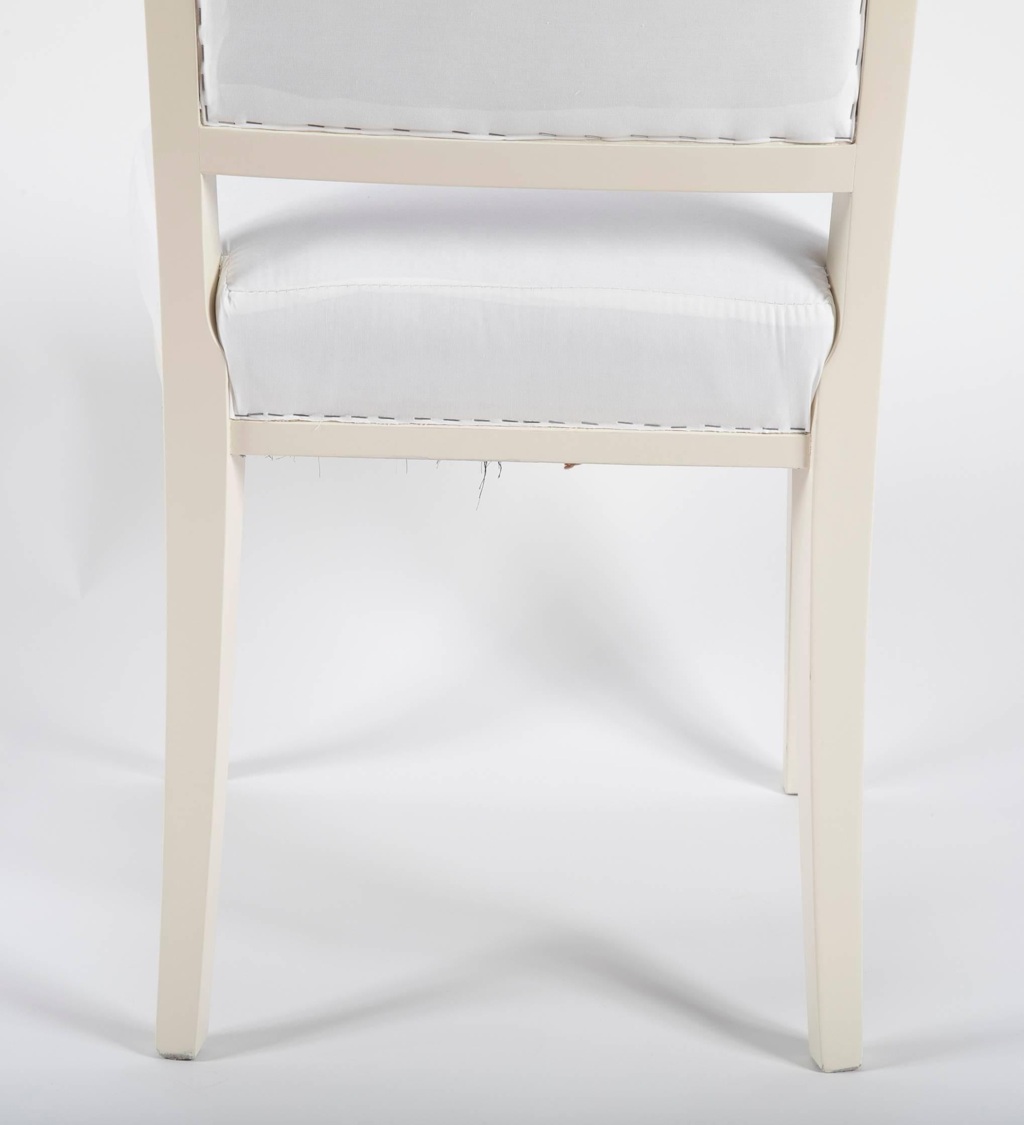 Set of Dining Chairs from Bellevue Palace/Berlin by Carl-Heinz Schwennicke For Sale 1