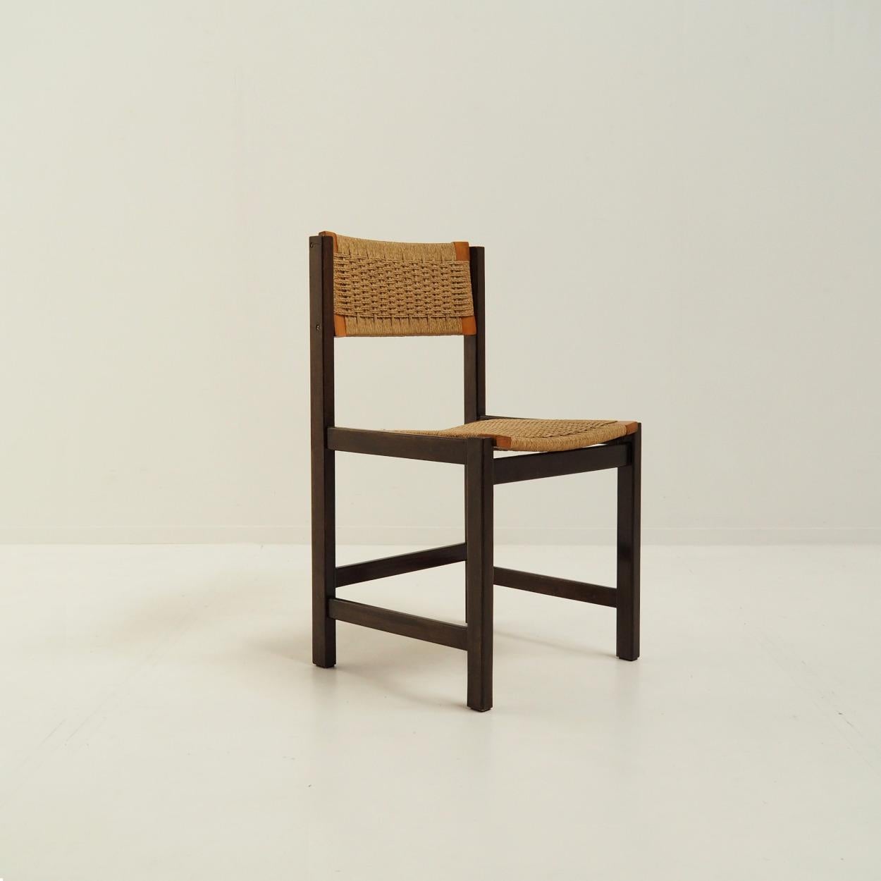 Set of Dining Chairs in the Style of Dutch Designer Martin Visser For Sale 2