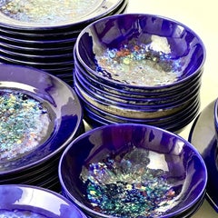 Set di piatti, Morvan, Francia c. 1980