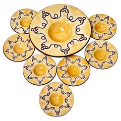 Set of Dishes, Ray Camart, France c. 1950