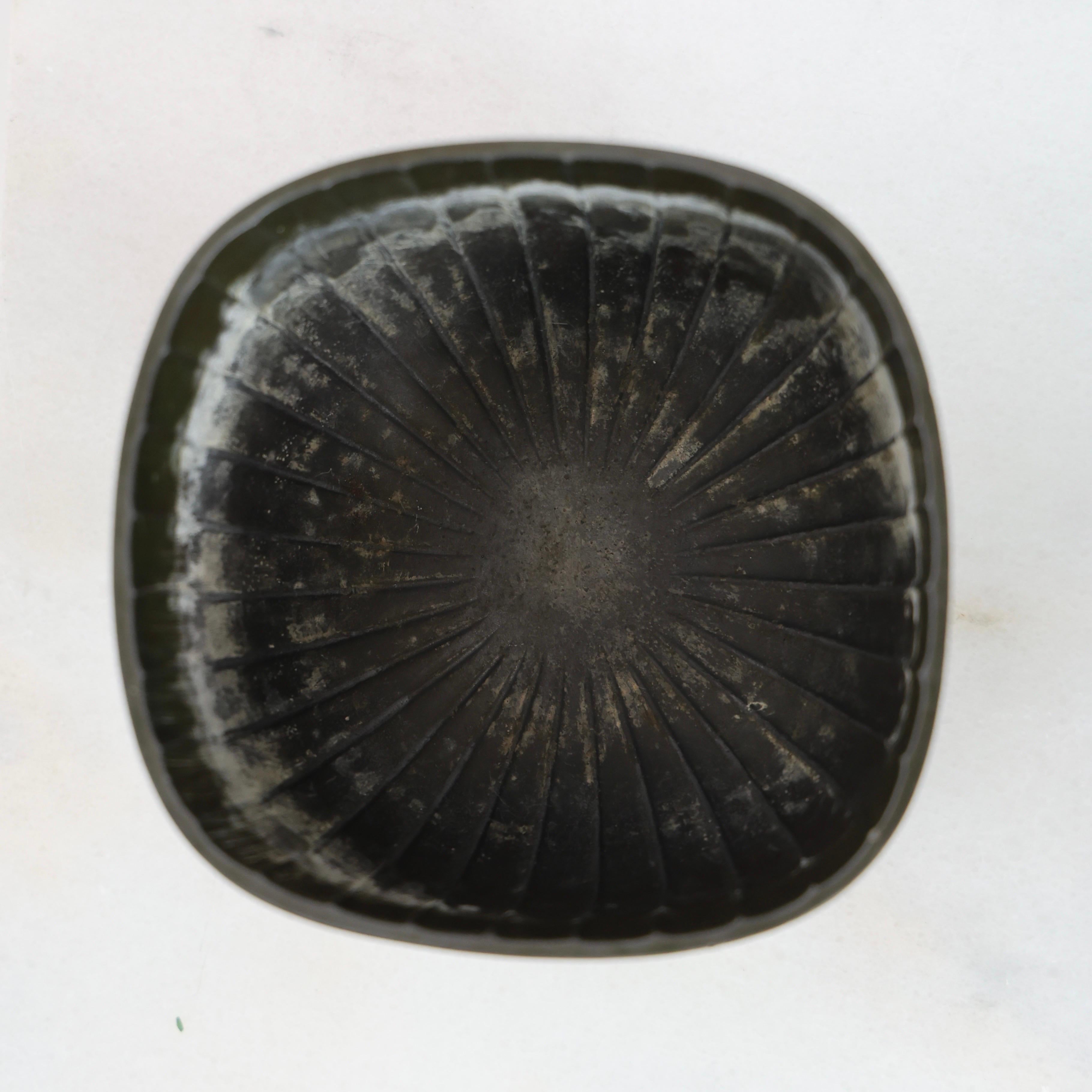 Set of Diskometal Flowerpots by Just Andersen, 1930s, Denmark For Sale 5