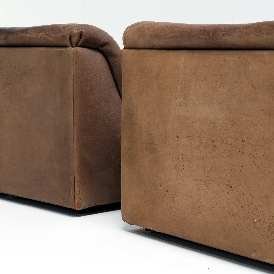 Set of DS46 De Sede Seats in Leather 4
