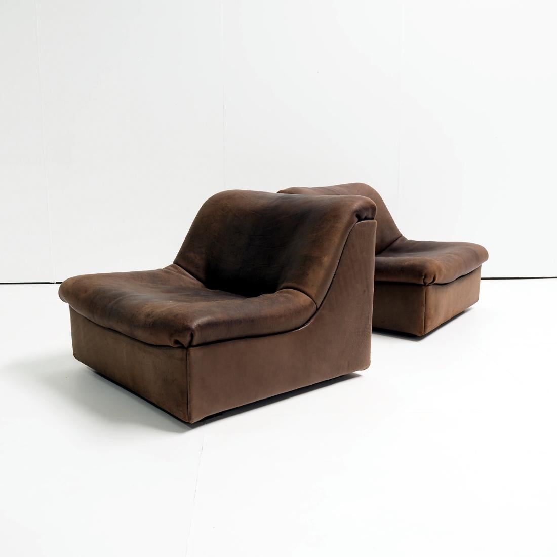 Swiss Set of DS46 De Sede Seats in Leather