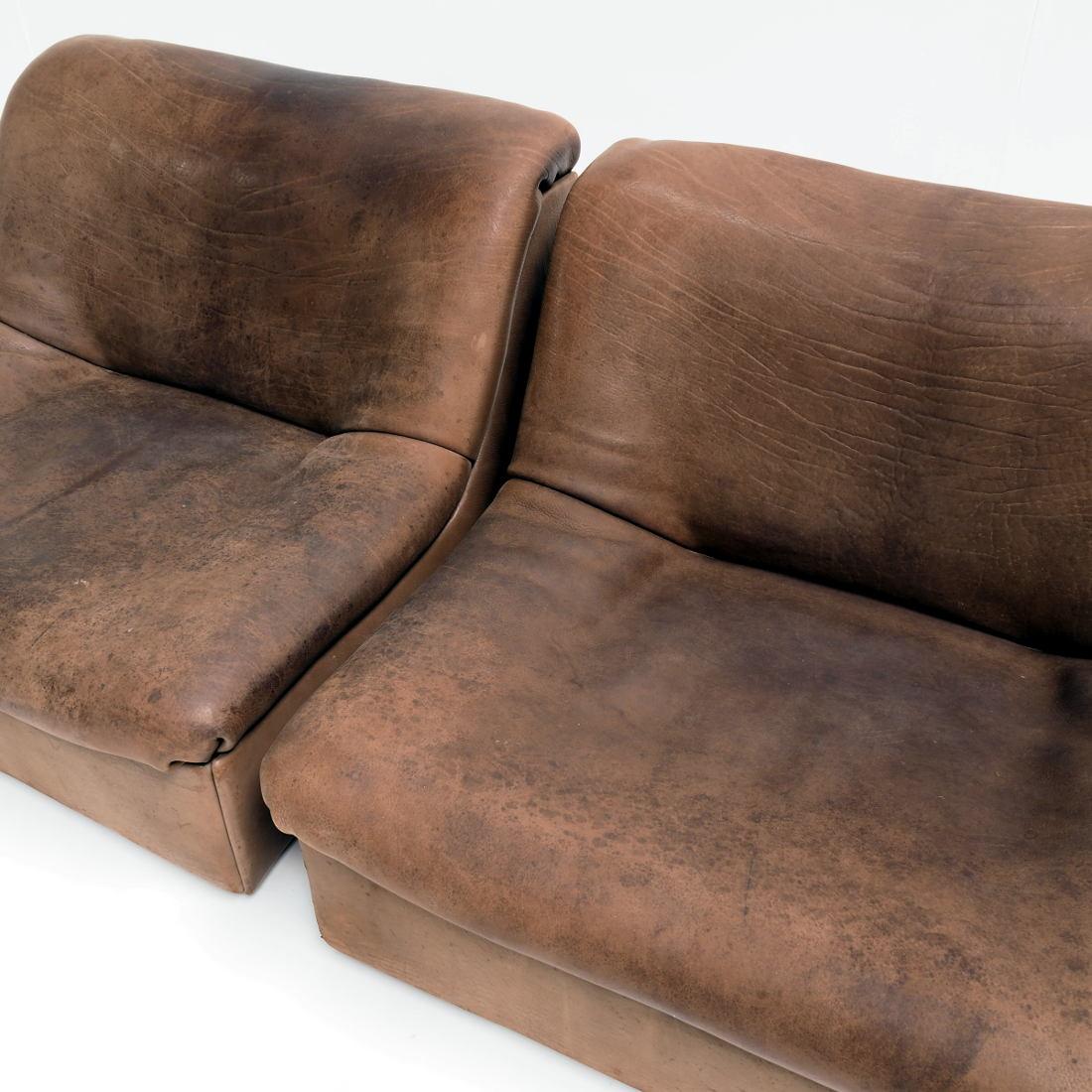 Set of DS46 De Sede Seats in Leather 1