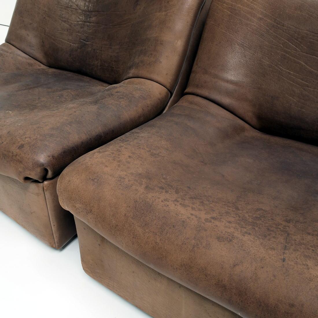Set of DS46 De Sede Seats in Leather 2